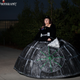 Illustration for article titled This Woman Made A Death Star Dress. All Other Dresses Are Inferior.